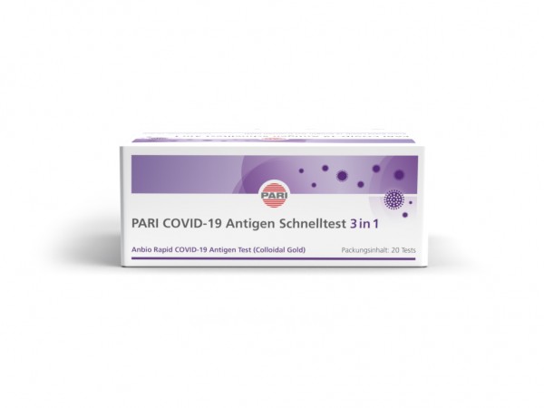 PARI COVID-19 Antigen Schnelltest 3in1